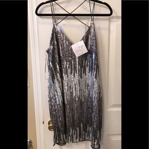 NWT SEQUIN BOUTIQUE DRESS